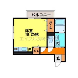 ビジュービスタⅣの物件間取画像